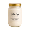 Billie Rae Citrus Breeze 300g Orange Bergamot Essential Oil Blend Vintage Glass Soy Candle