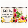 Billie Rae Limonda Sunshine 250g Lemon and Tropical Fruit Paint Pot Soy Candle