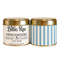 Fresh Knickers 200g soy wax candle in a gold tin with biodegradable glitter from the Everyday Favourites Collection.