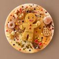 Ginger Muffins 125g Christmas wax melt slab by Billie Rae with a warm, sweet gingerbread and ginger spice fragrance.