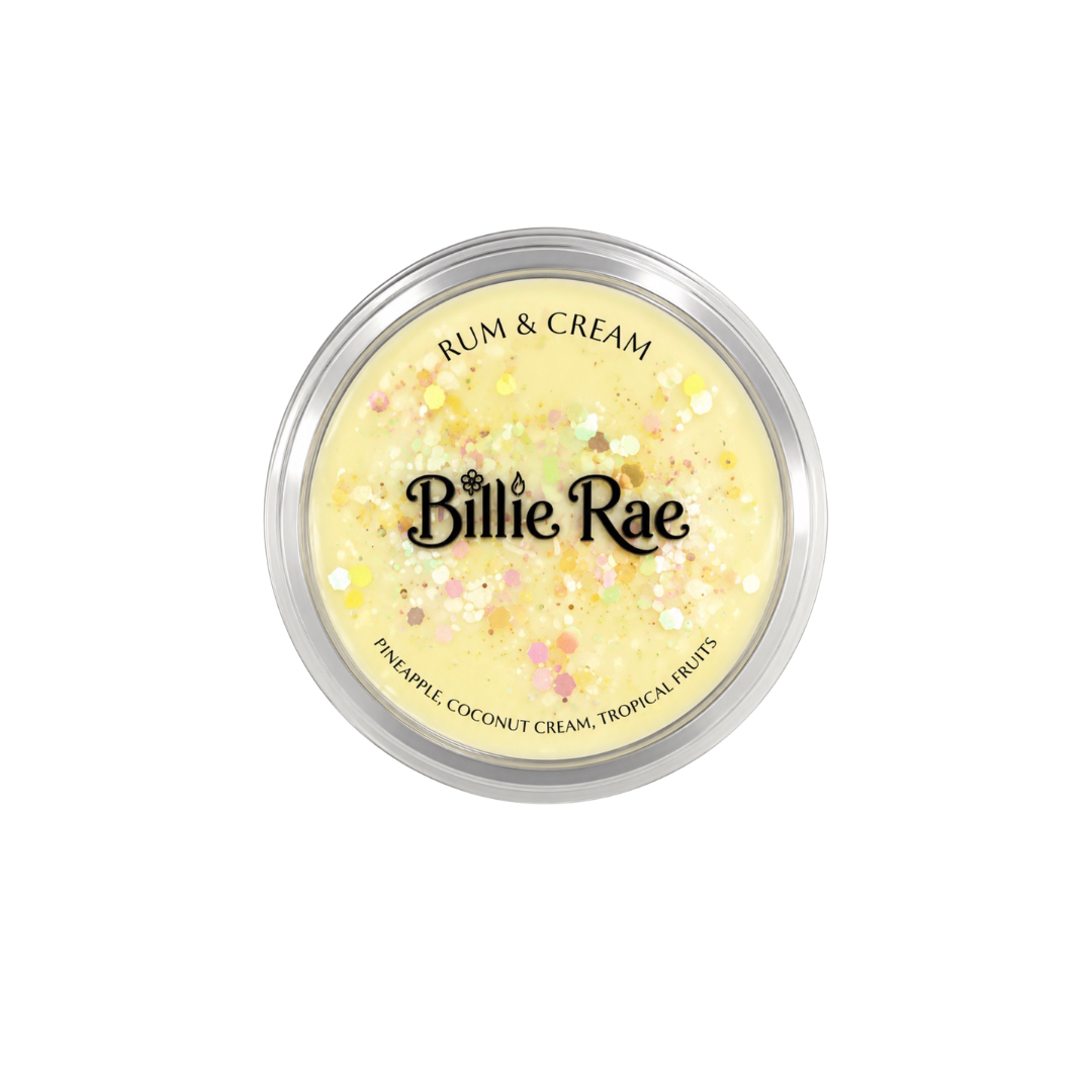 Rum & Cream 50g Piña Colada Wax Melt Wheel Deli Pot | Everyday Favourites