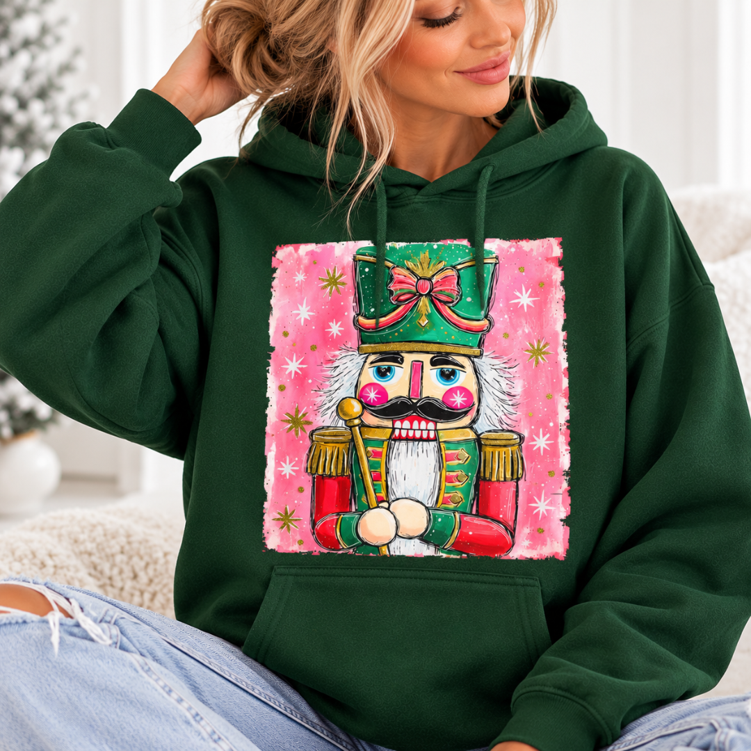 Nutcracker Cotton Soft Touch Hoodie | Christmas Collection