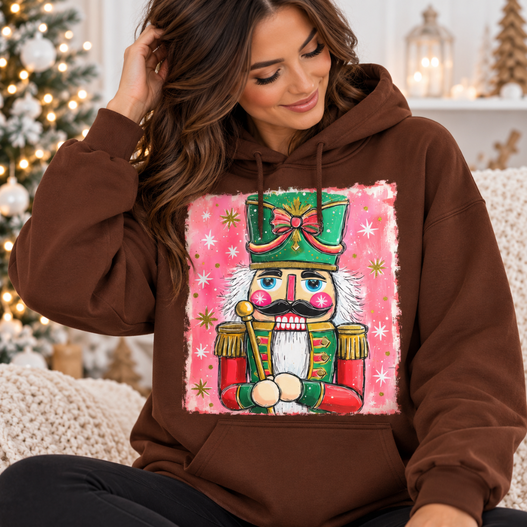 Nutcracker Cotton Soft Touch Hoodie | Christmas Collection