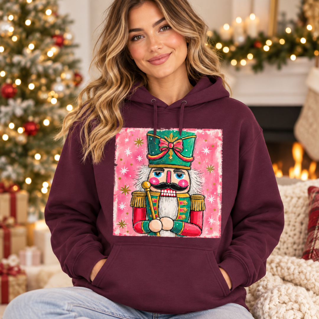 Nutcracker Cotton Soft Touch Hoodie | Christmas Collection