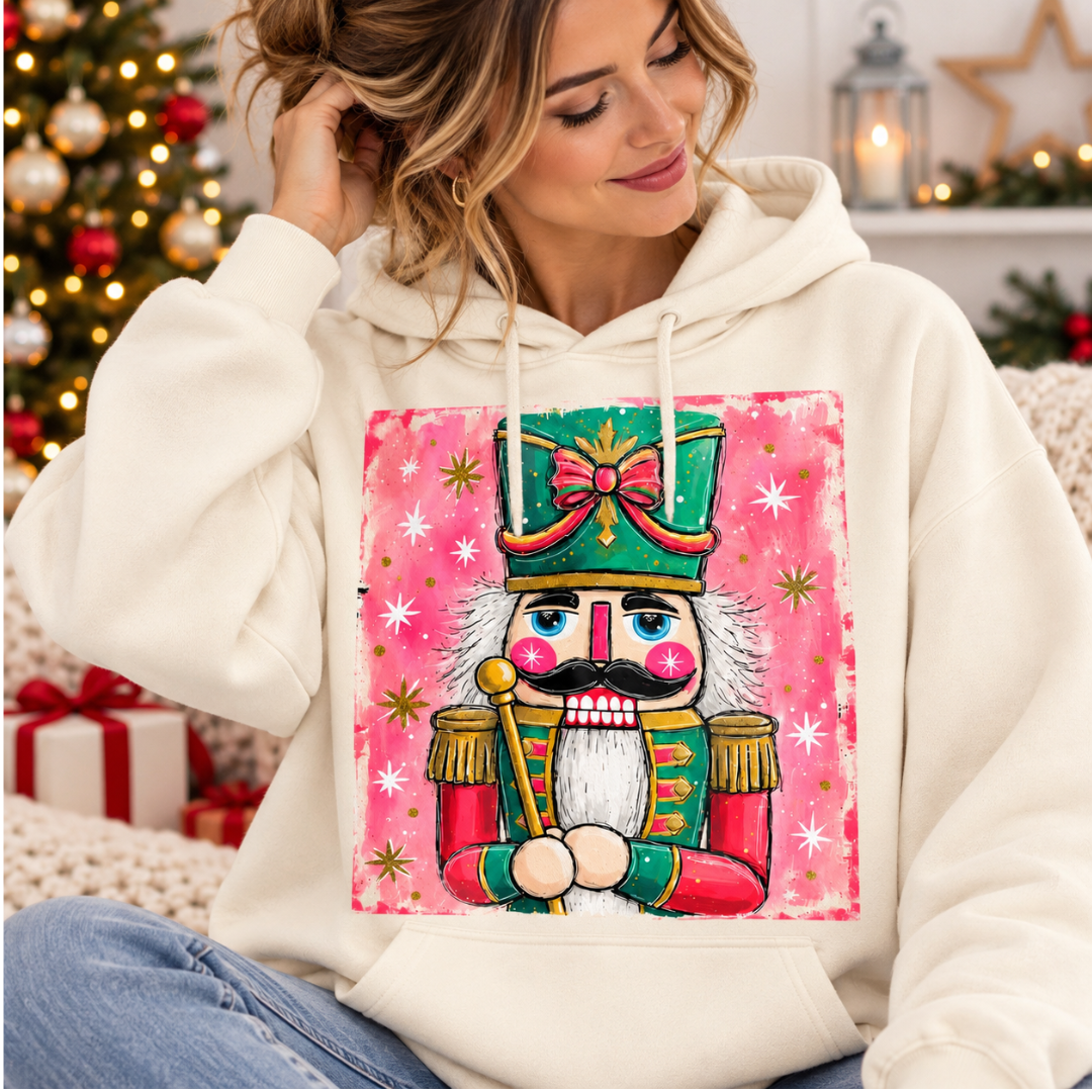 Nutcracker Cotton Soft Touch Hoodie | Christmas Collection