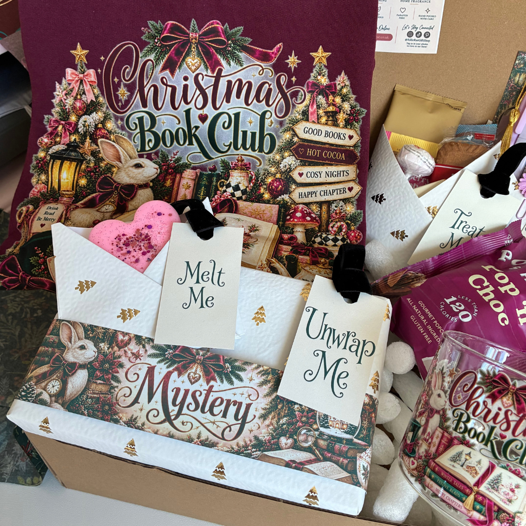 Christmas Book Club Book Lover Gift Set