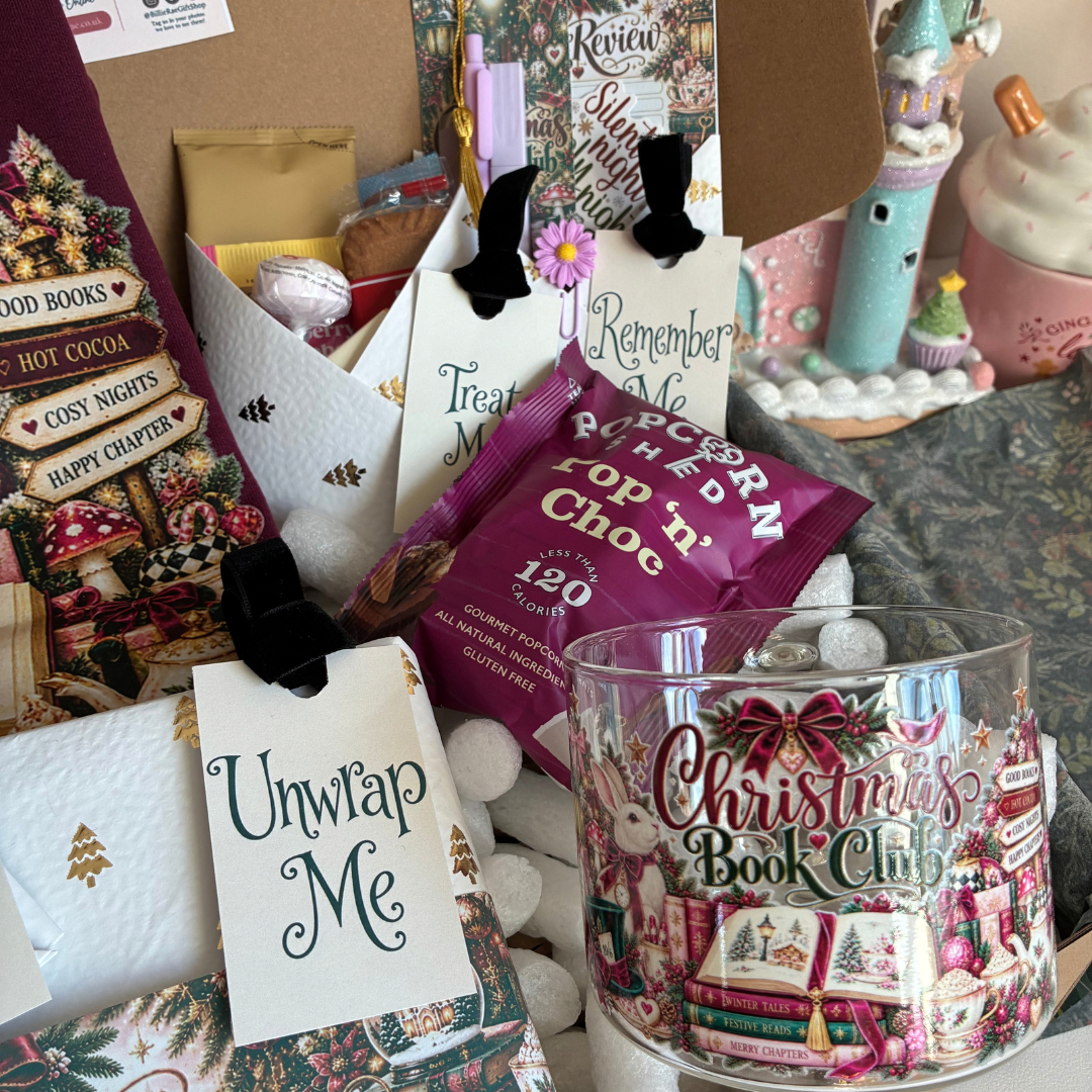 Christmas Book Club Book Lover Gift Set