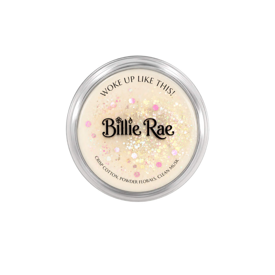 Woke Up Like This! 50g Clean Cotton Wax Melt Wheel Deli Pot | Everyday Favourites