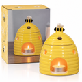 bumble bee wax burner, bee wax melt burner, honey hive burner, beehive wax burner, ceramic wax burner, bee home decor, wax melt burner, Billie Rae burner