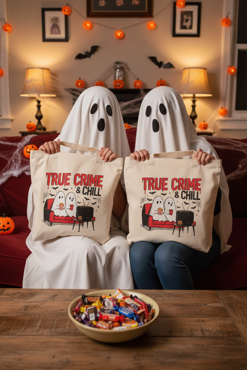 True Crime & Chill in use